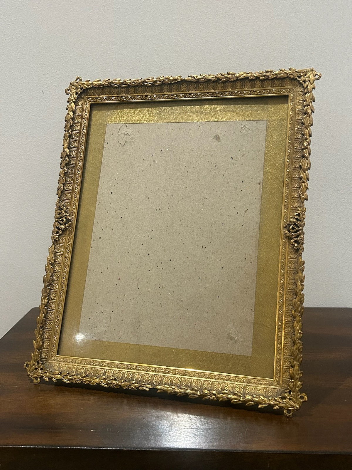 Antique Stern Brothers New York Gilt Metal Ornate Picture Photograph Frame1