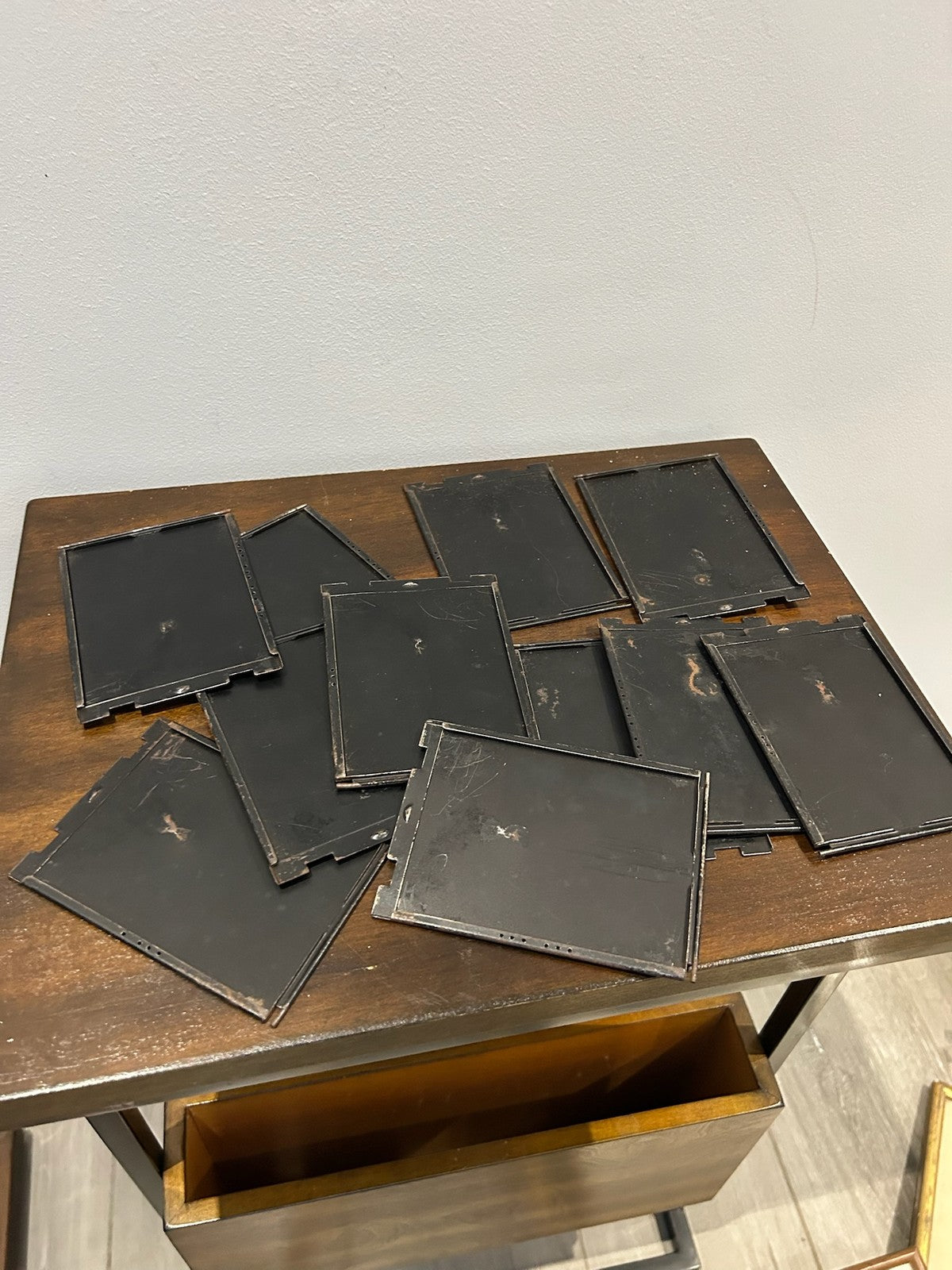 Antique Butcher Midg Falling Plate Camera Aldis Uno F.7.7 Anastigmat Case Plates11