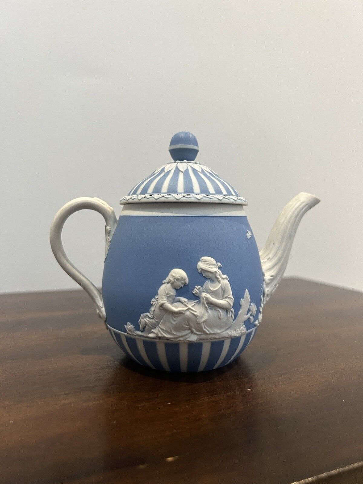 Wedgwood 18th Century Teapot Jasperware Set