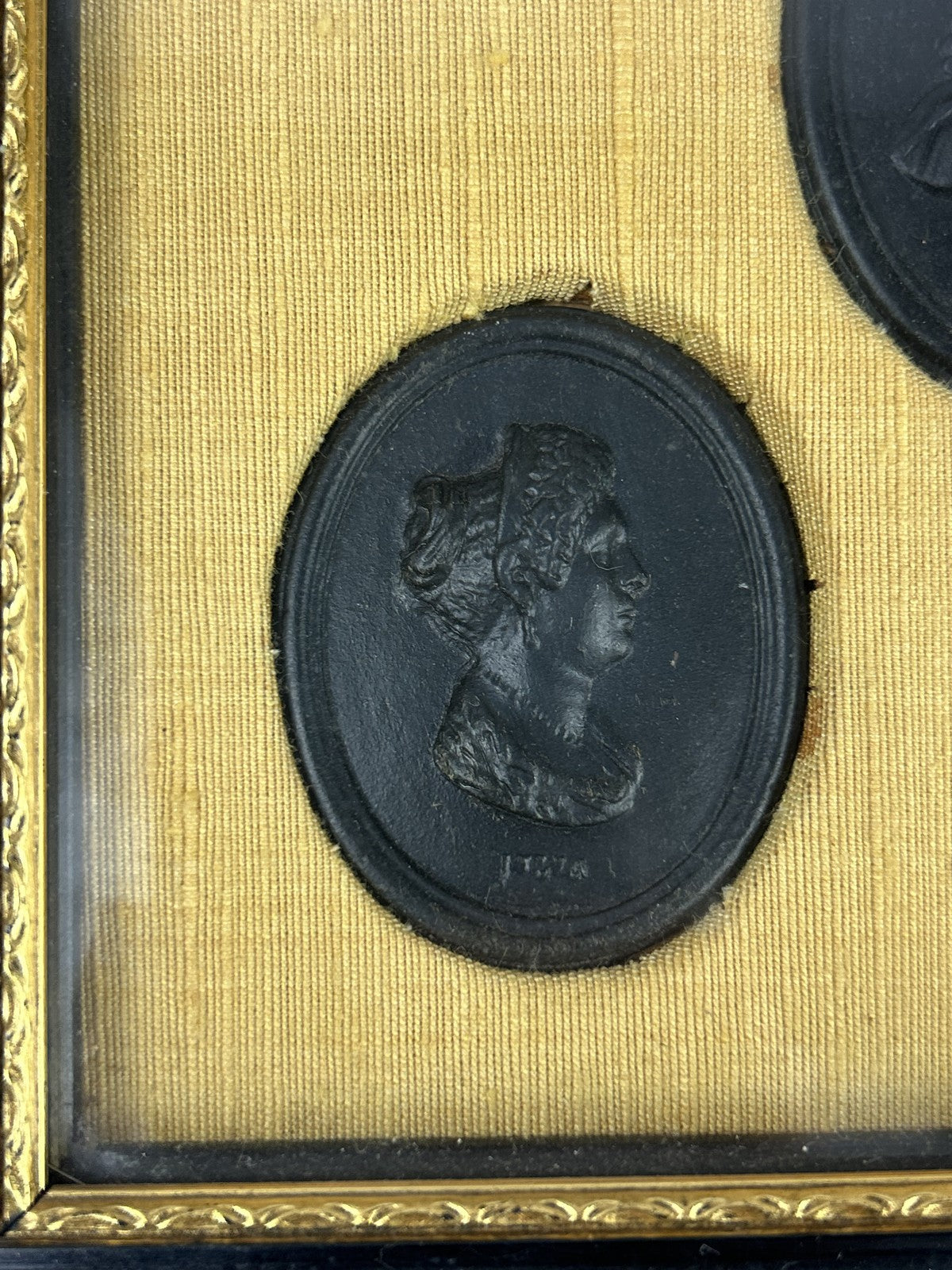 Rare Leeds Black Basalt Portrait Medallions, Set of Five c1780–90