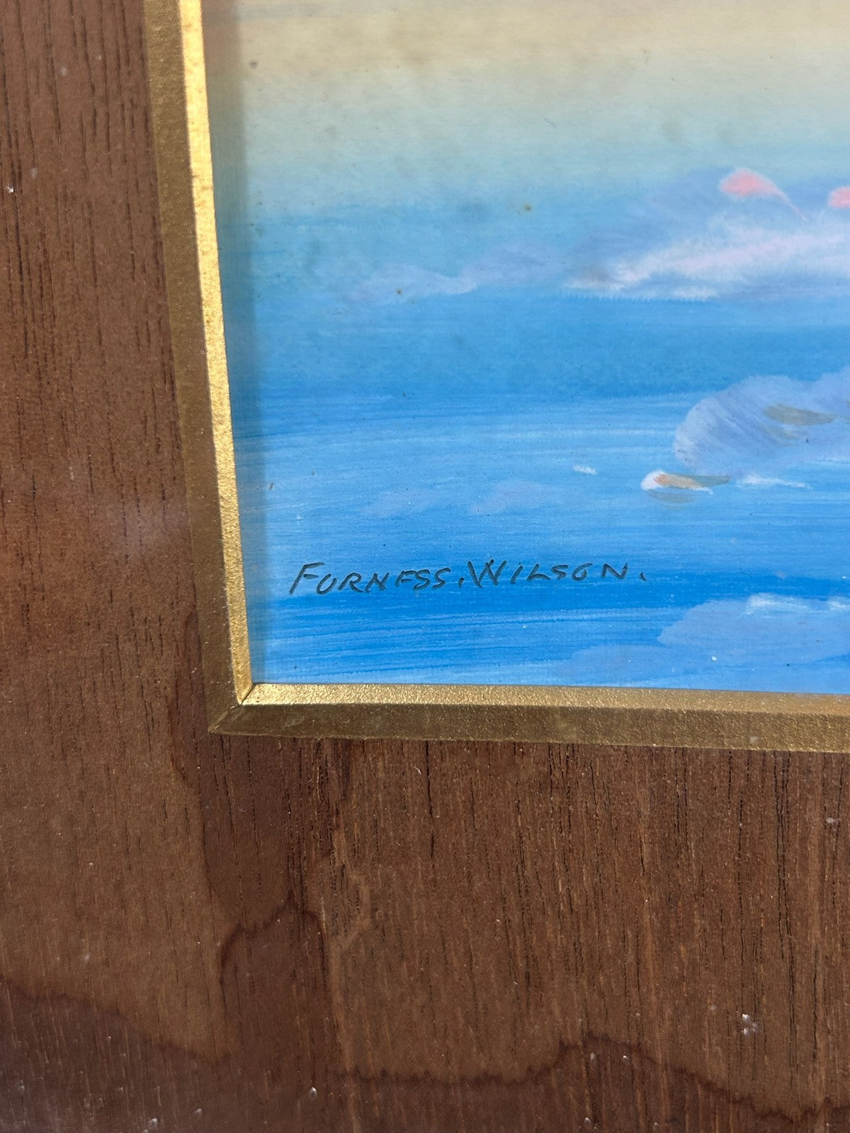 Forness Wilson Signed Gouache Egyptian Desert Temple Ruins Camel Orientalist6