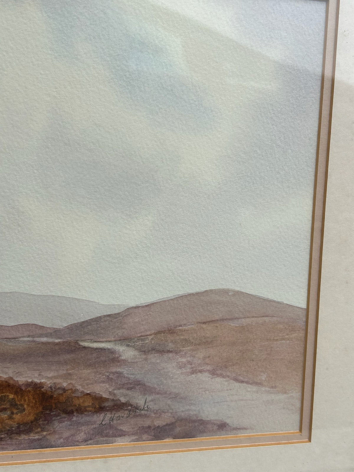 Chris Hardwick "Autumn Morning" Watercolour Hertsmere Society of Art5