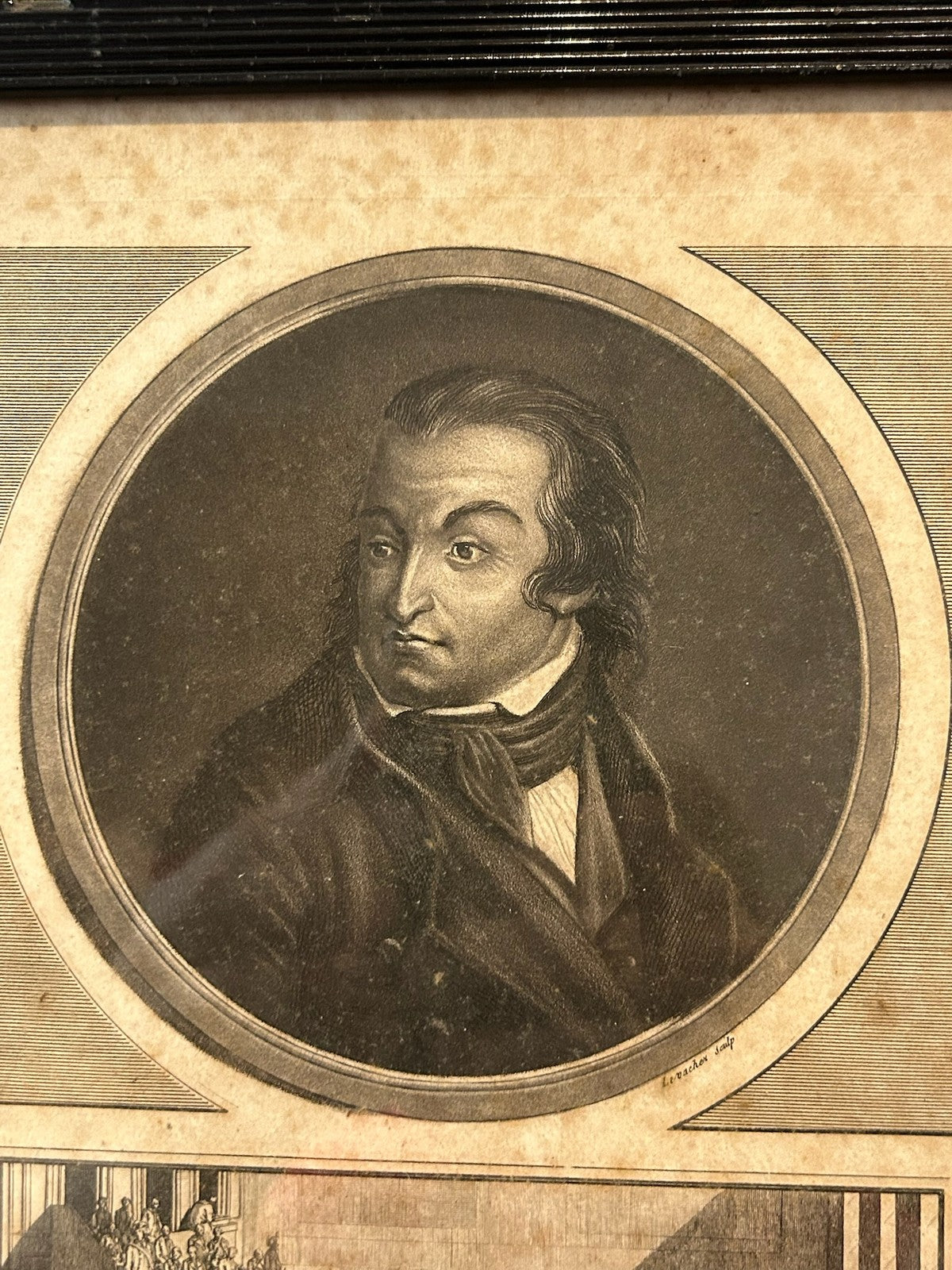 Fouquier Tinville Public Prosecutor Terror French Revolution Aquatint Framed1