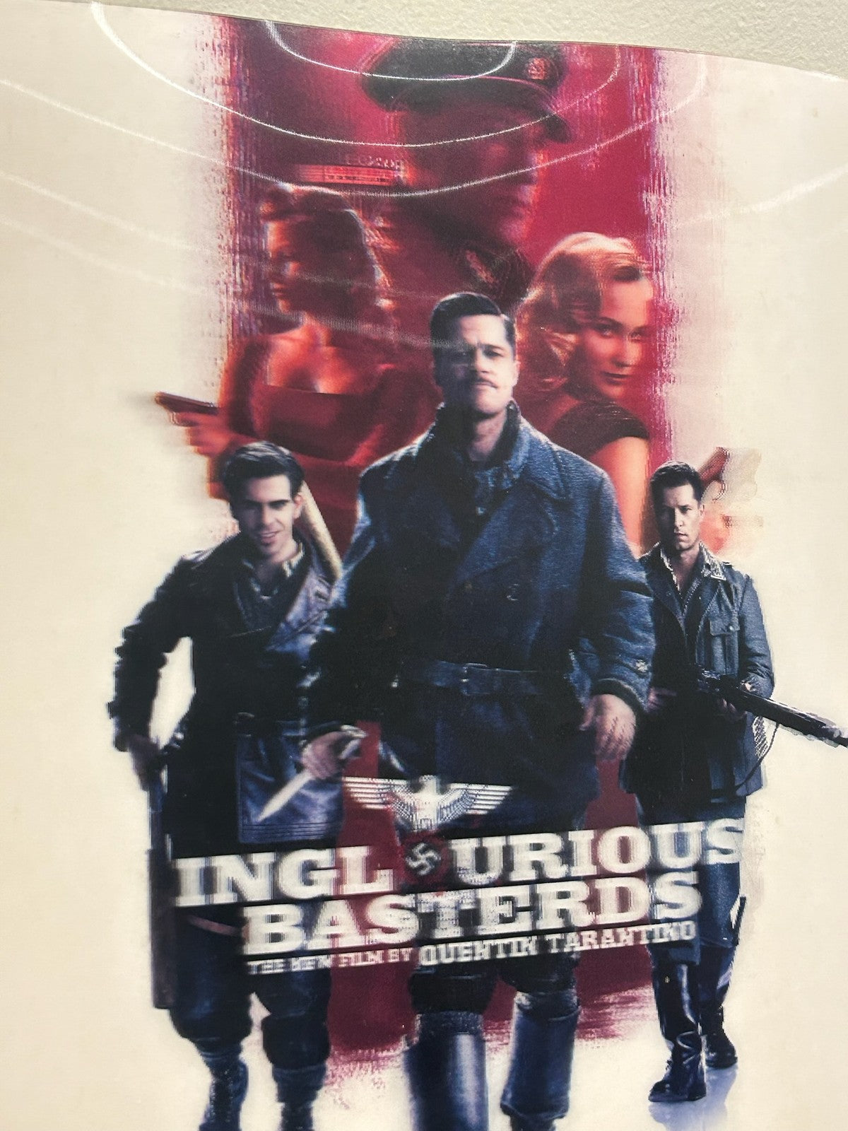 Inglourious Basterds Original 3D Advance Screening Poster 2009 Rare UK4