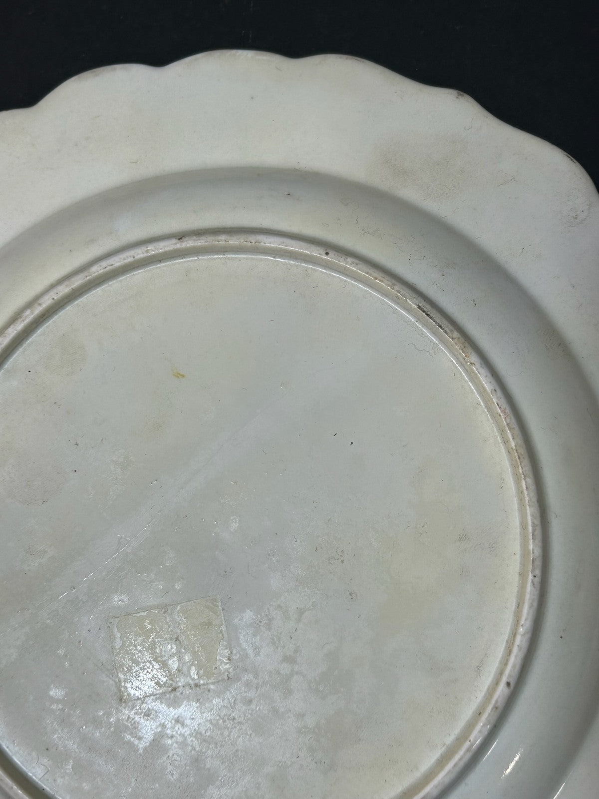 Antique Dragons in Compartments Pattern Plate Chinoiserie Regency 22cm AF5