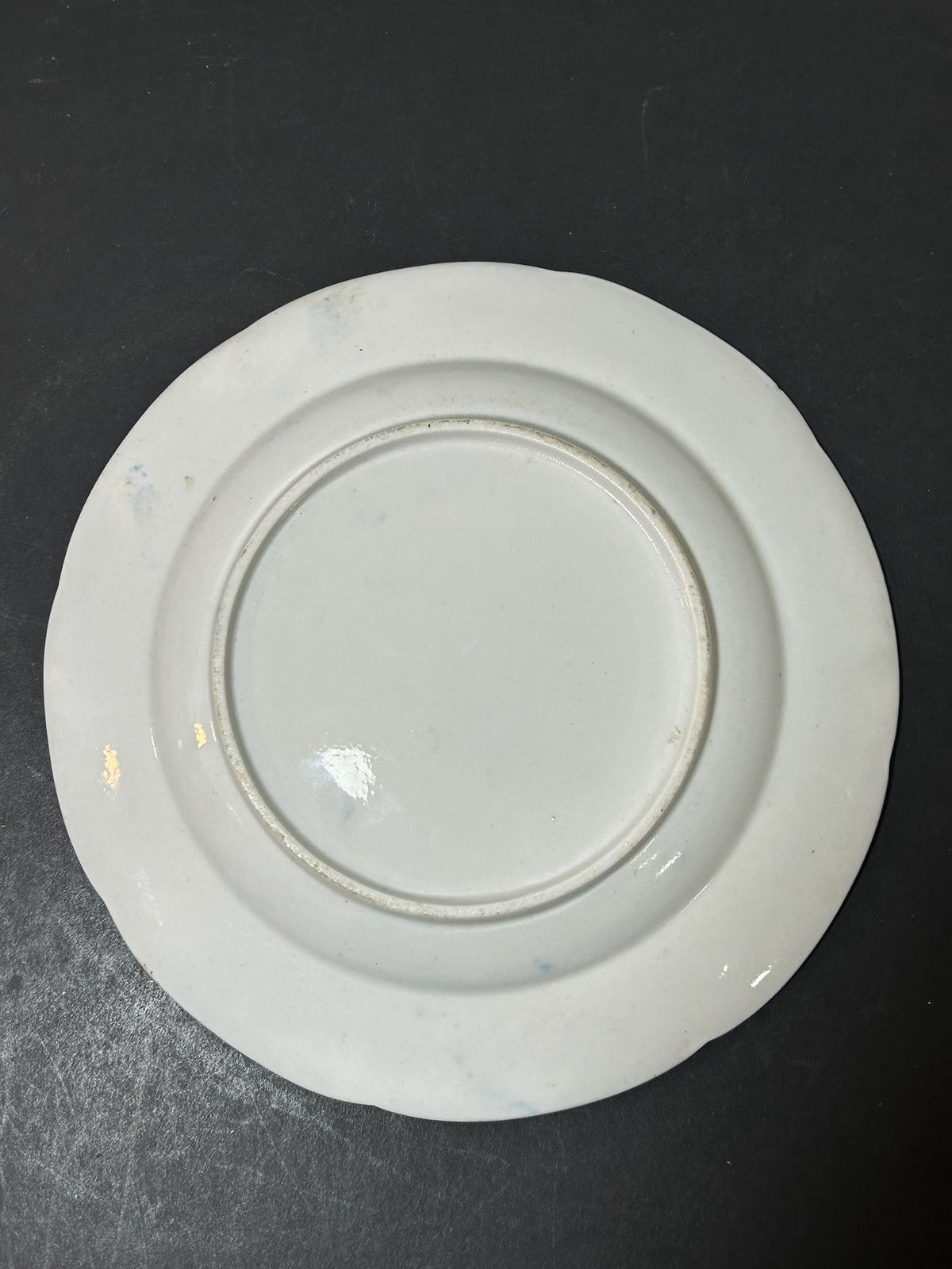 Antique English Porcelain Imari Plate Old Japan Pattern Cobalt Gilt 20cm3