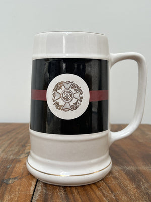 Rhodesia Rhodesian Army Mug Militaria Vintage Tankard “In This Sign Conquer”