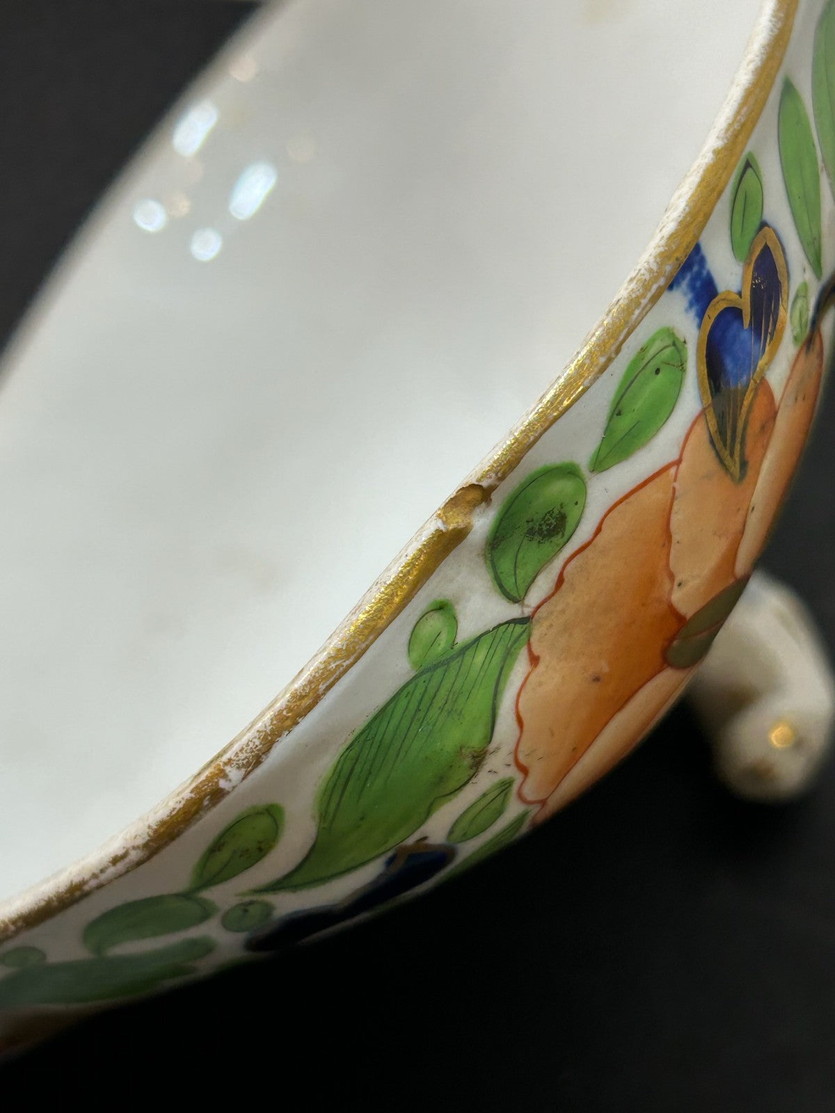 Antique Regency Ironstone Covered Vegetable Tureen Stand Lion Finial Imari c18209