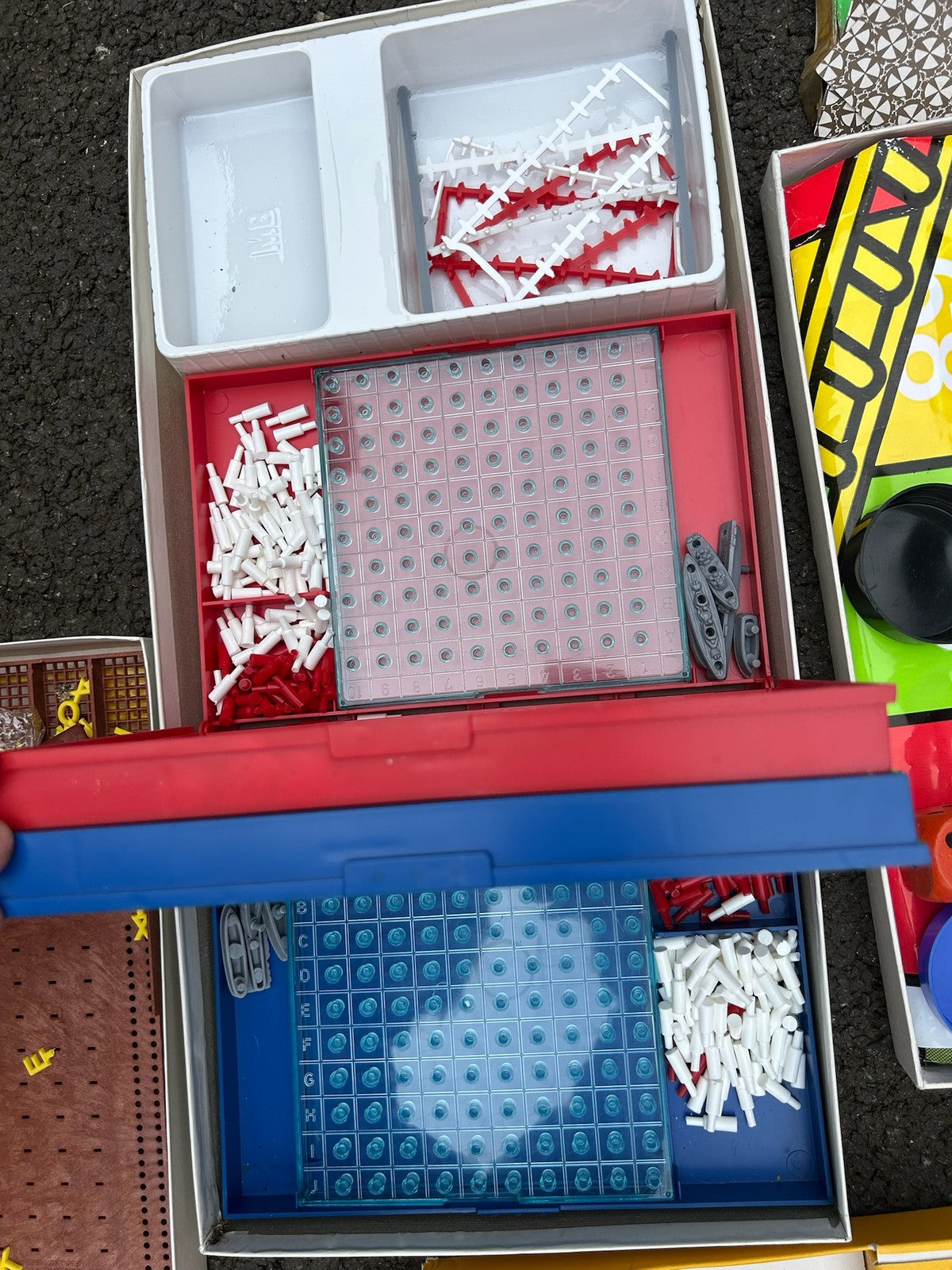 Job Lot of Various Vintage Board Games As Found Cluedo Twister Battleship16