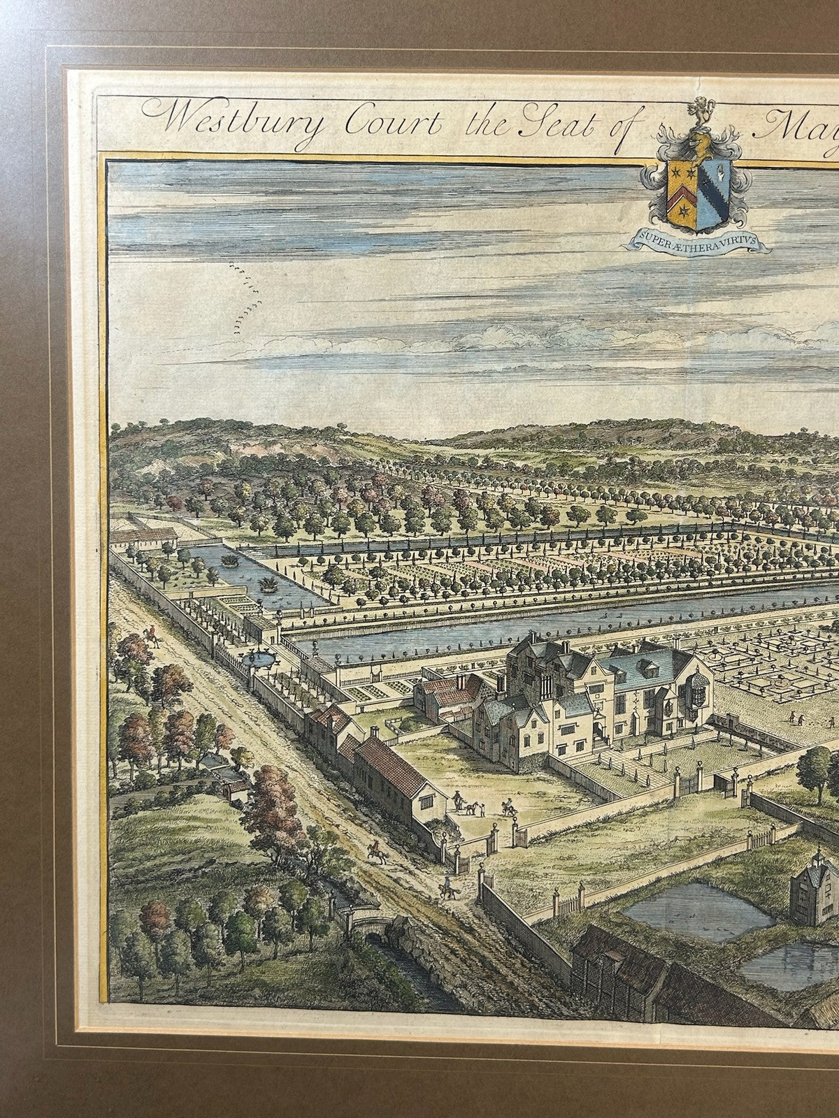 Johannes Kip Westbury Court Maynard Colchester Atkyns Gloucestershire Coloured4