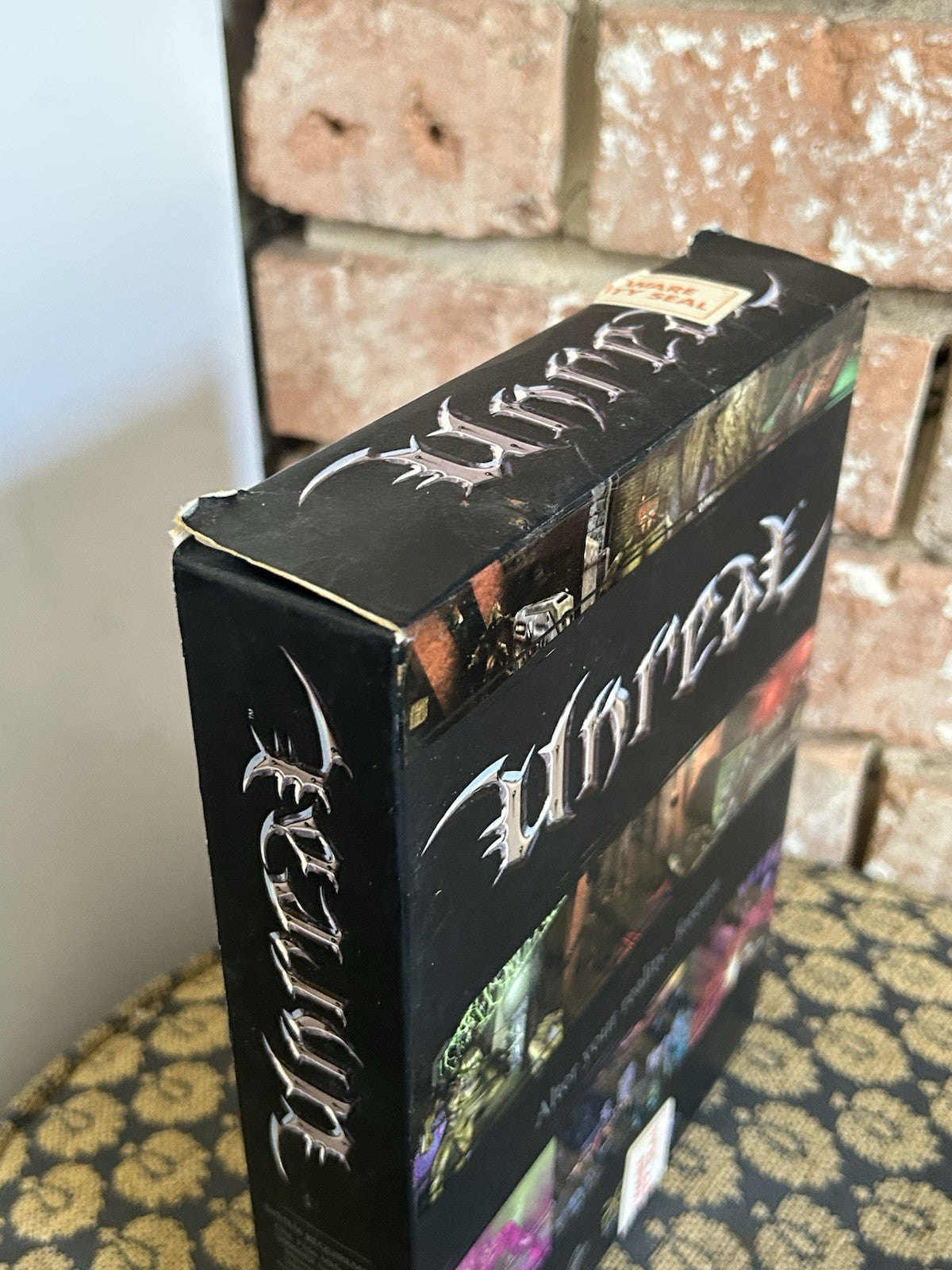 UNREAL  PC CDROM Big Box Retro Game  1998  Alter Your Reality Forever. V G C8