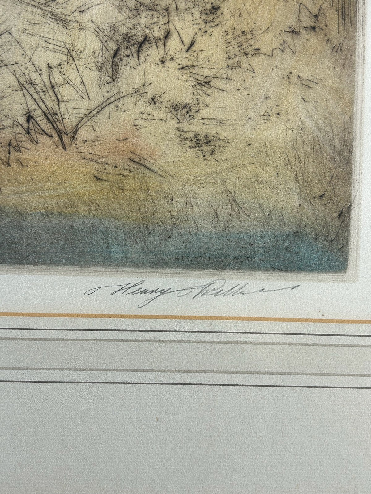 Henry Wilkinson RE Pencil Signed Colour Etching Spaniel Flushing Pheasant 40/1504