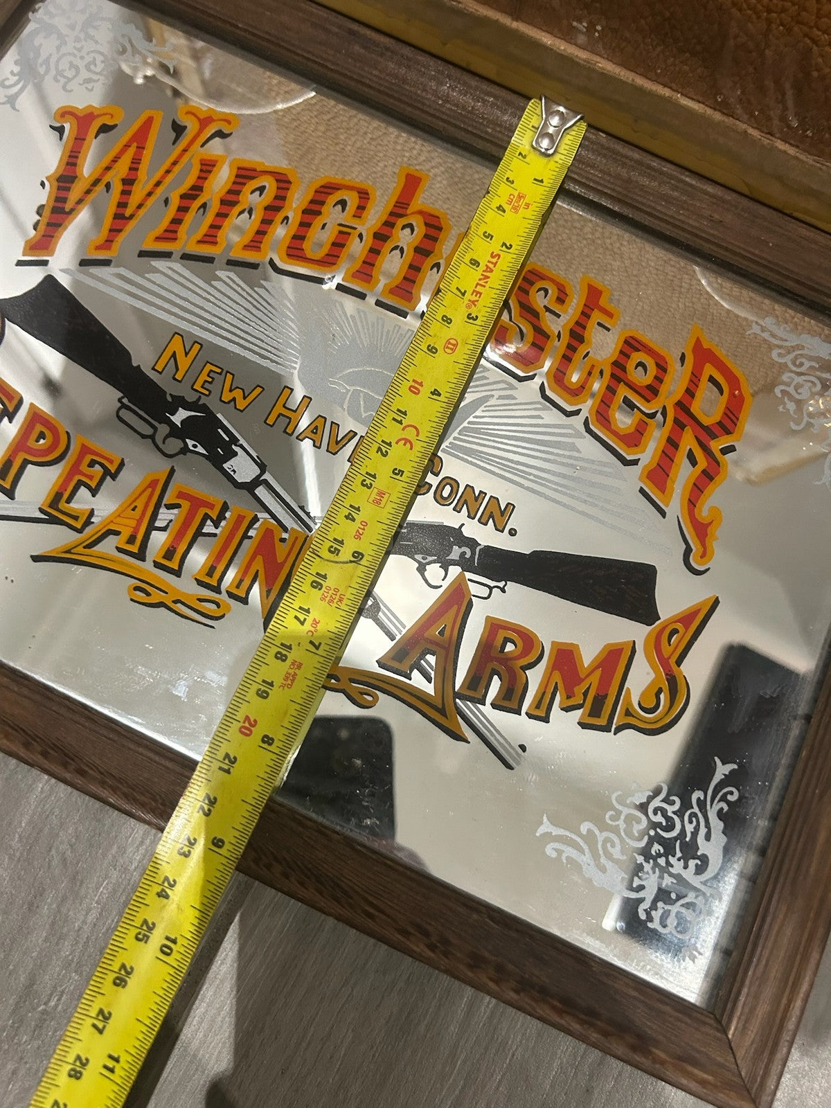 Vintage Set of 3 Bar Mirrors Newcastle Brown Ale Winchester Dewar's Pub Breweria5