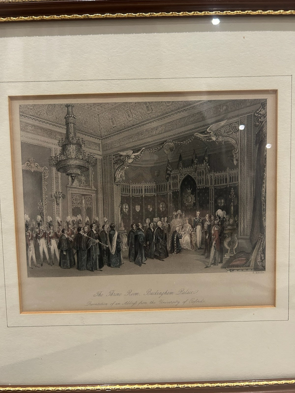Set of 4 Antique Victorian Engravings Royal Subjects Hartlepool Buckingham Pal15