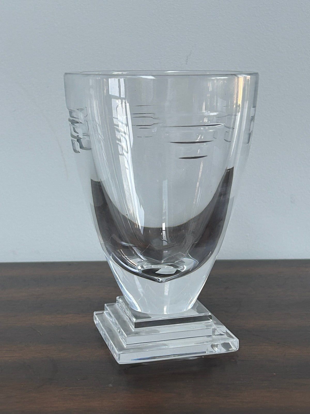 Waterford Crystal Metropolitan 6 Inch Vase Acid Etched With Label5