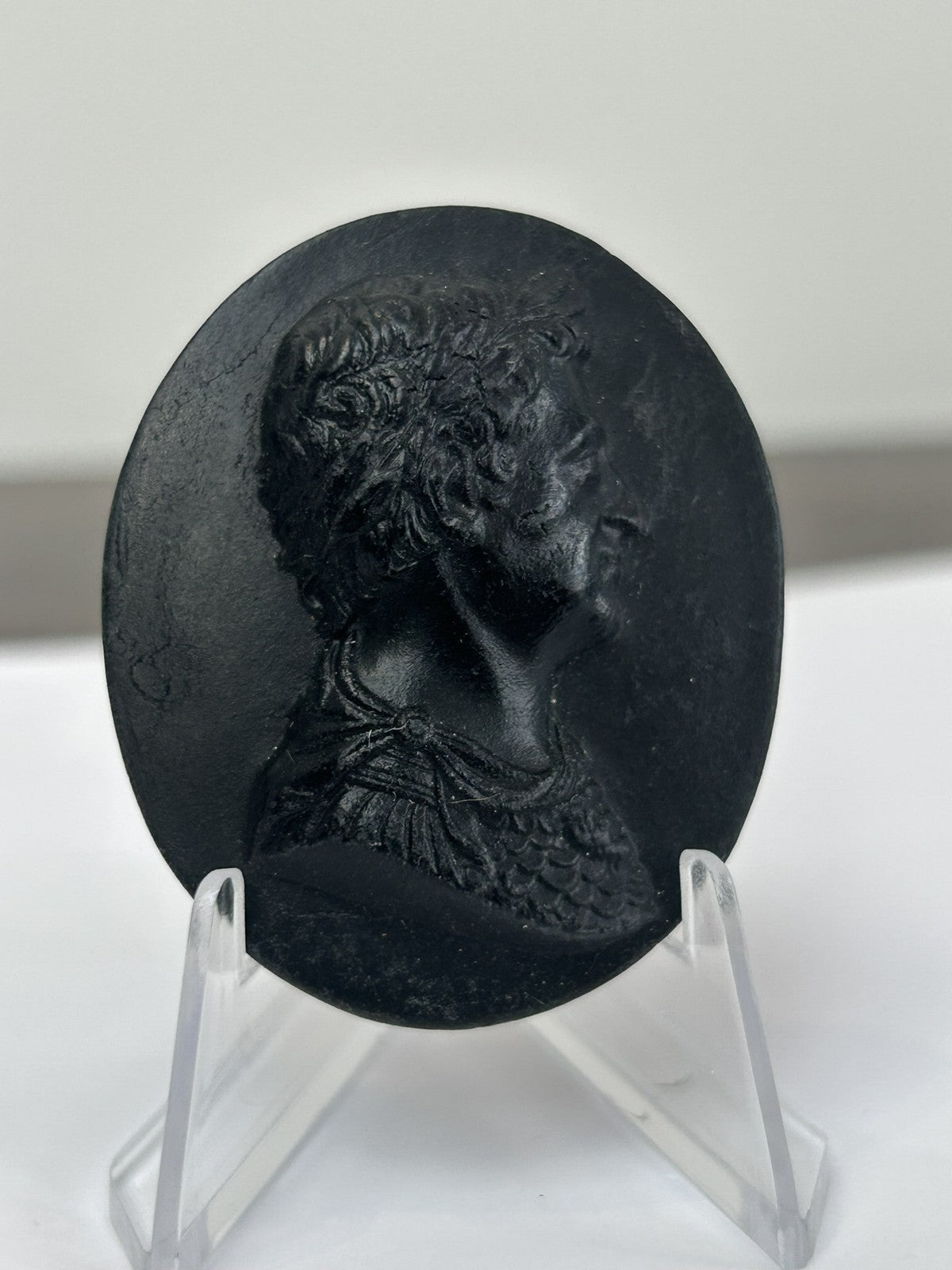 Wedgwood Black Basalt Medallion No.29 William III c.1800 Kings of England0