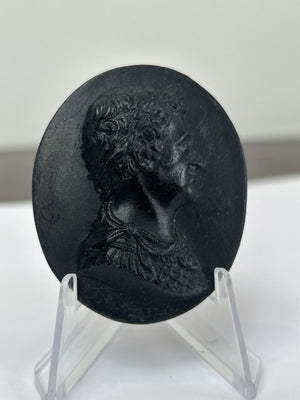 Wedgwood Black Basalt Medallion No.29 William III c.1800 Kings of England