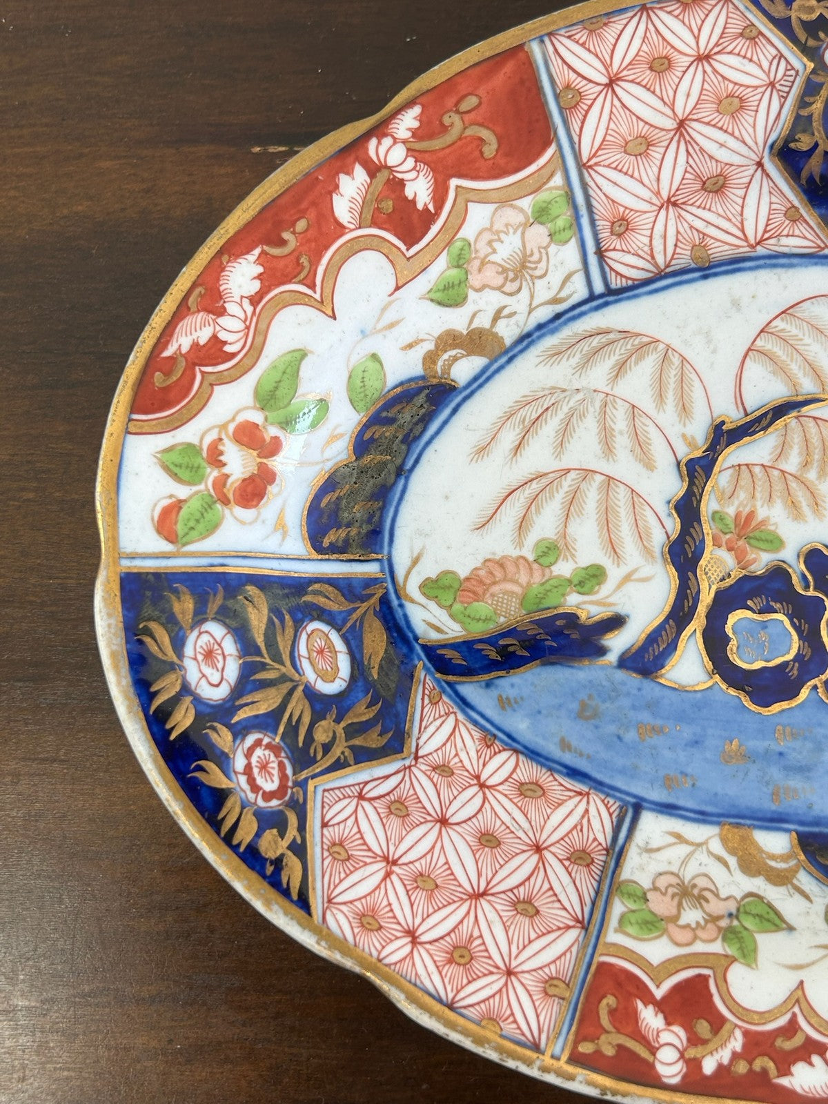 Antique Coalport "Money Tree" Pattern Porcelain Plate British Ceramics1