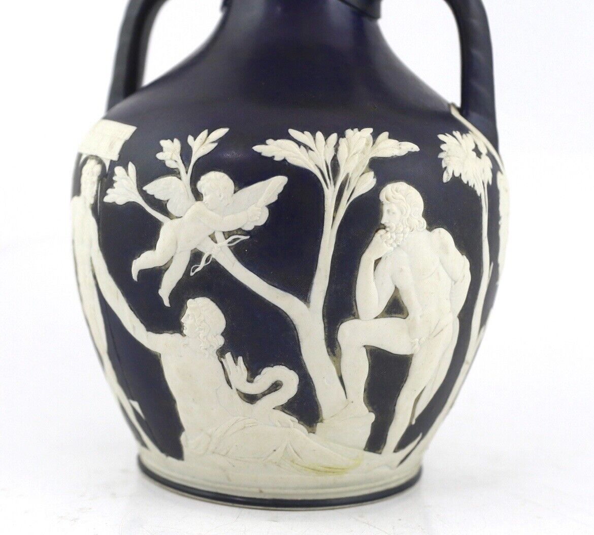 Wedgwood portland Vase Full Size 19th Century Jasperware Portland Vase - 26cm