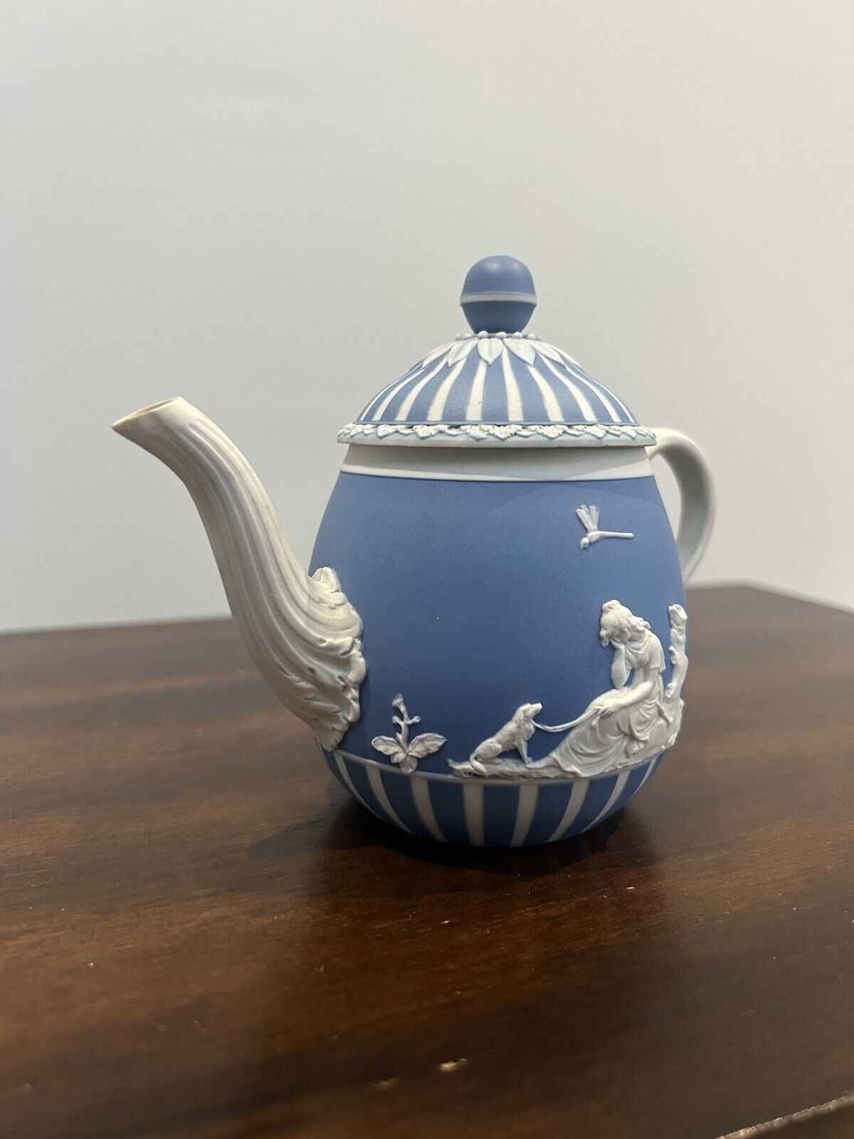 Wedgwood 18th Century Teapot Jasperware Set