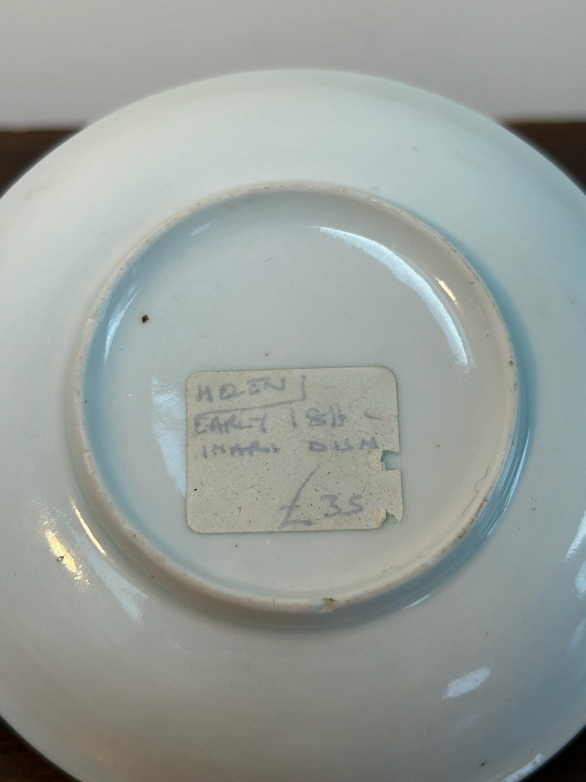Antique Japanese Imari Porcelain Small Dish Dragon Early 18th Century Arita 10cm3