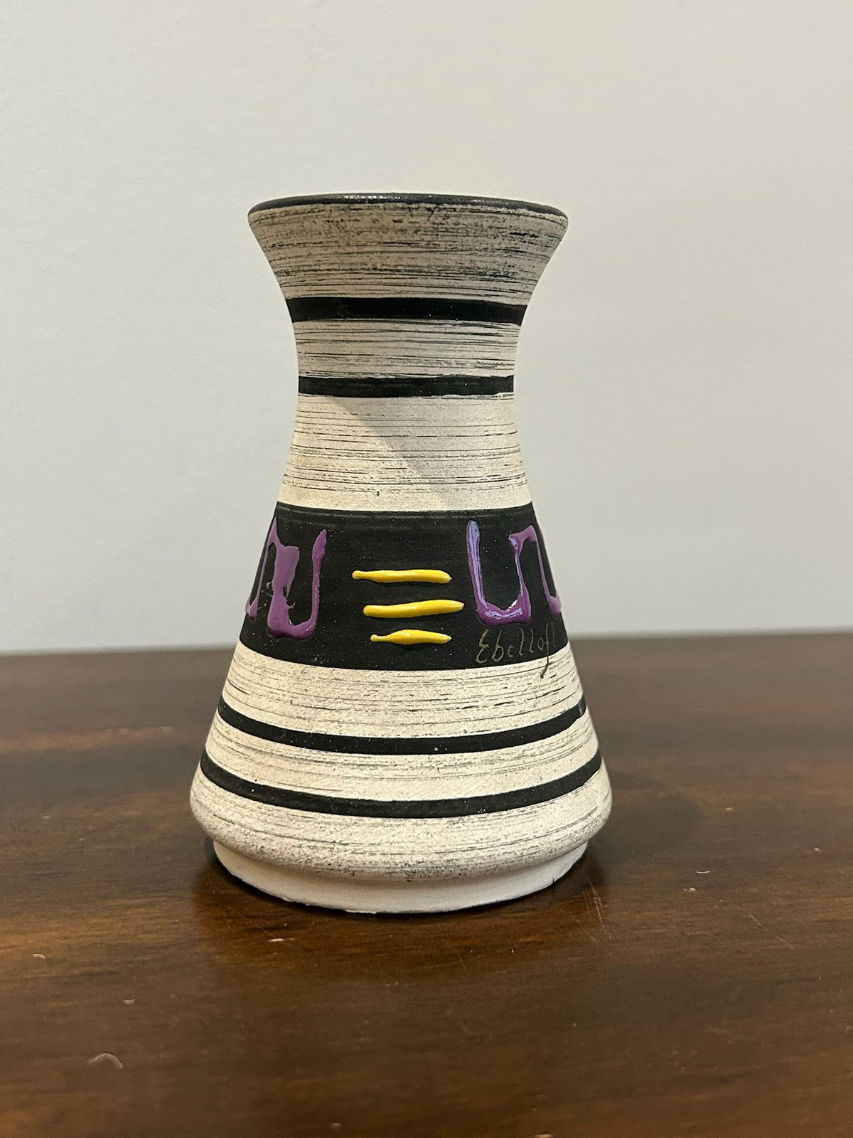 1960s Bay Pottery West German Vase Shape 506 Mid Century 10cm0