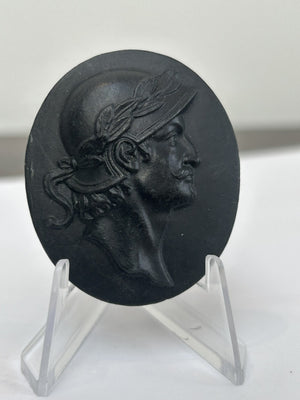 Wedgwood Black Basalt Portrait Medallion No.1 William I Kings of England c.1800