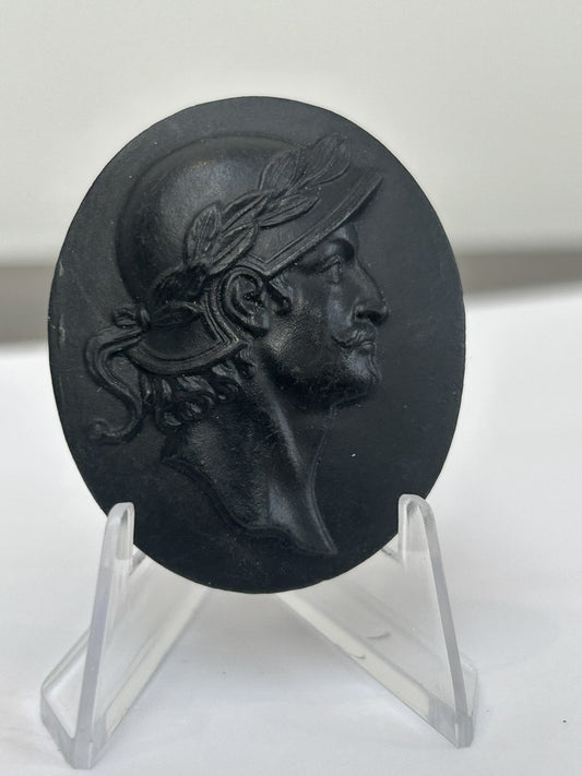Wedgwood Black Basalt Portrait Medallion No.1 William I Kings of England c.18000