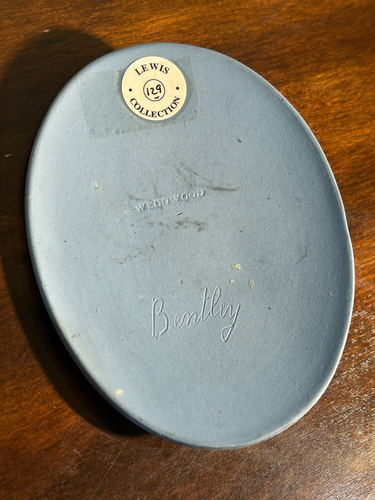 Antique 18thC Wedgwood Blue Jasper Portrait Medallion Thomas Bentley Partner5