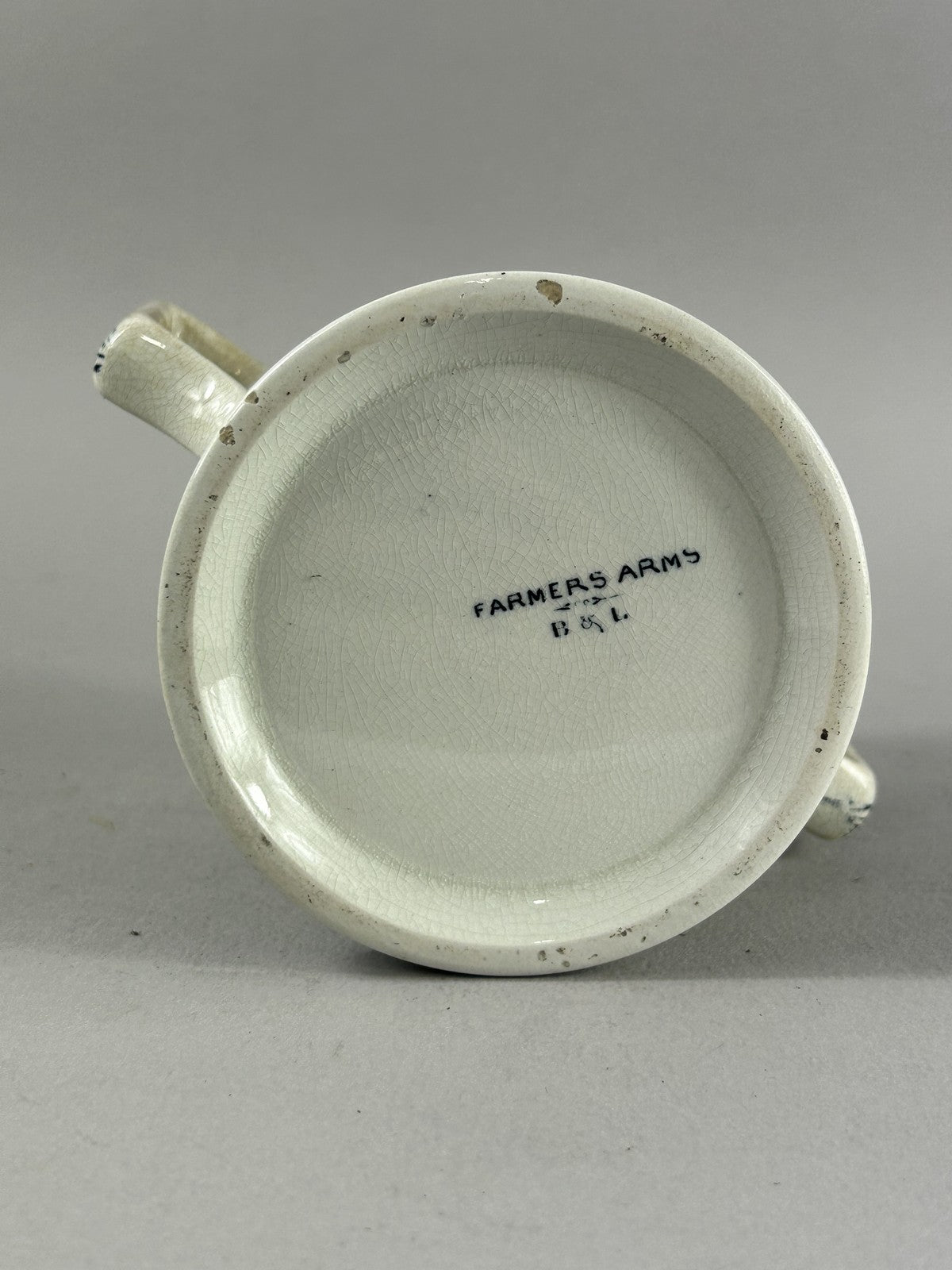 Antique Farmers Arms England “God Speed the Plough” Loving Cup