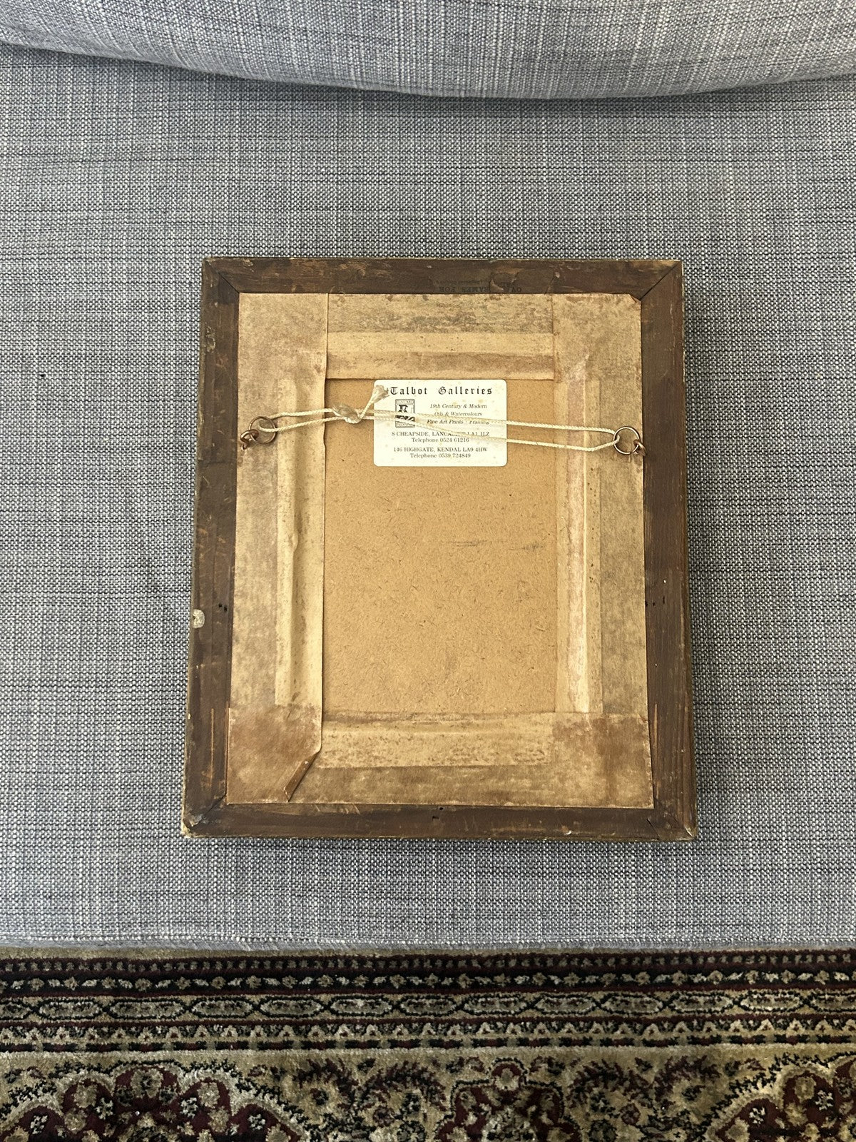 Antique Framed Watercolour of Clifford’s Tower York Landscape