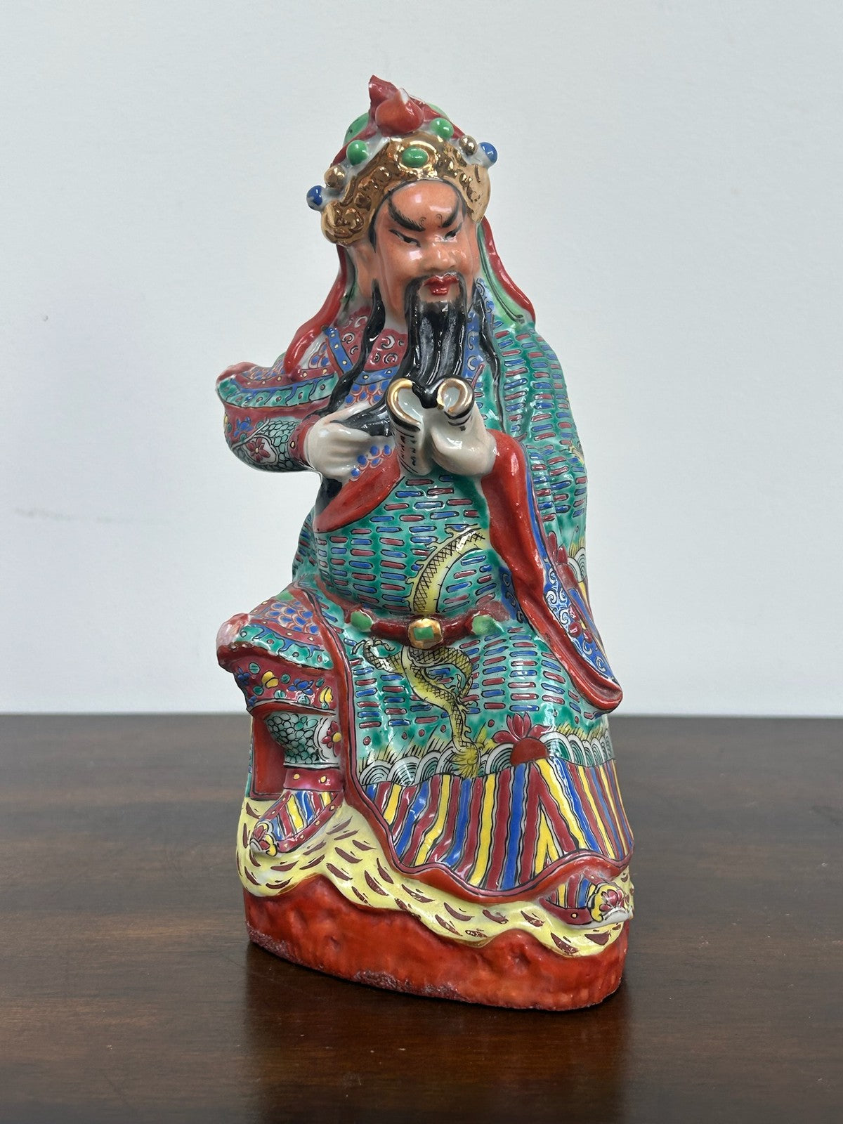 Late Qing/Republic Chinese Famille Rose Immortals Figures Set of 31
