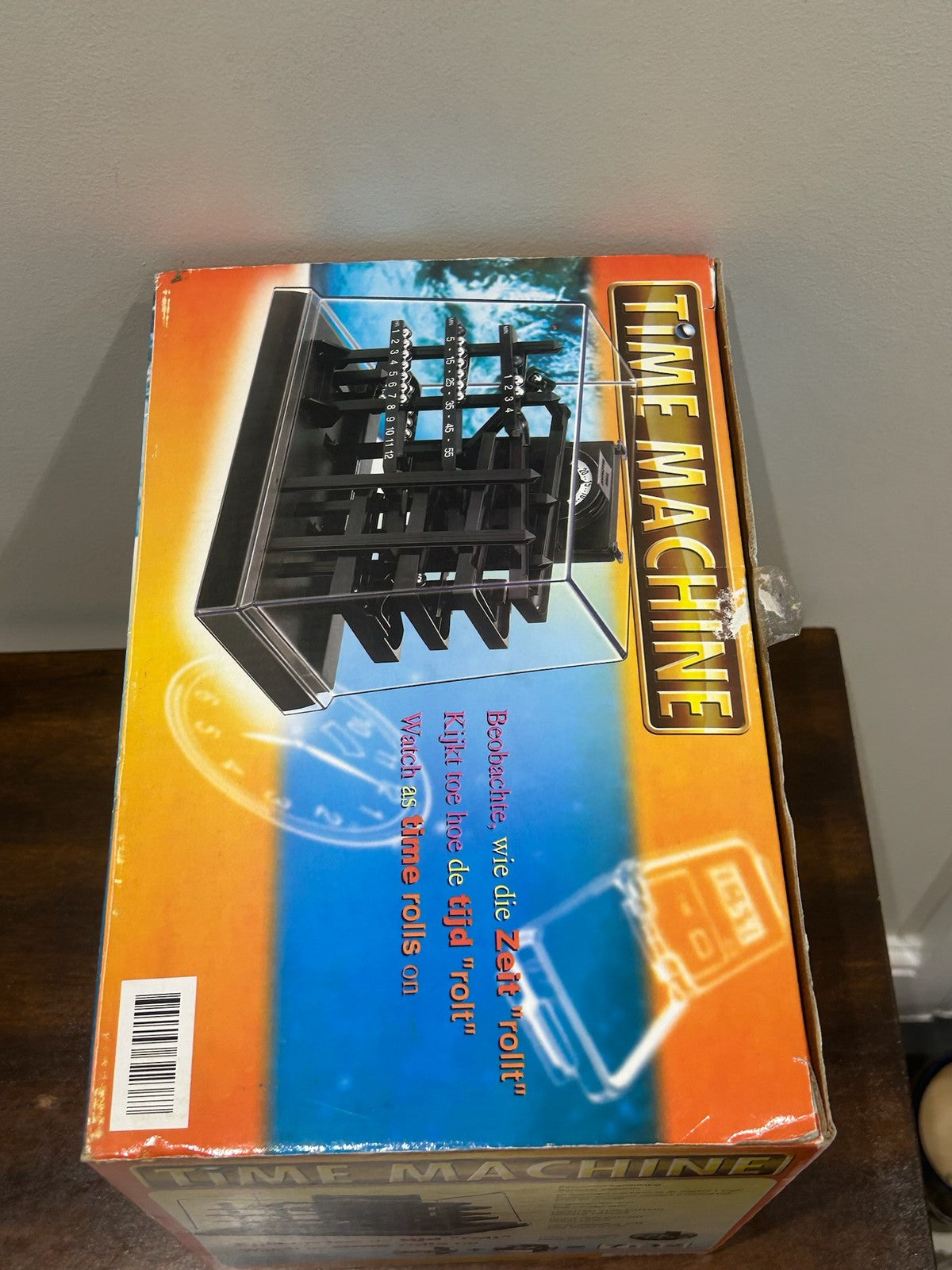 Time Machine Rolling Ball Kinetic Clock Boxed Working Excellent Condition4