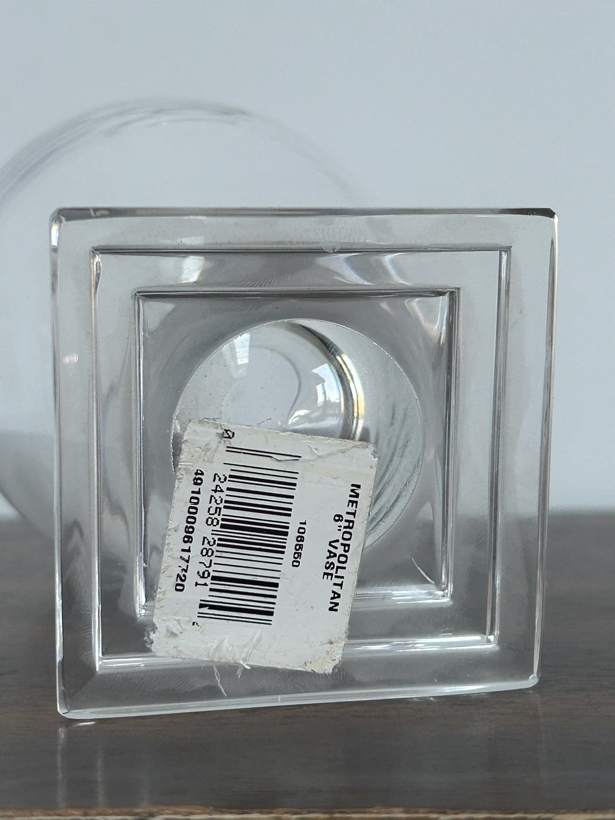 Waterford Crystal Metropolitan 6 Inch Vase Acid Etched With Label7