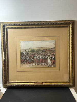 Frédéric Régamey (1849–1925) – Attributed – Marching Soldiers