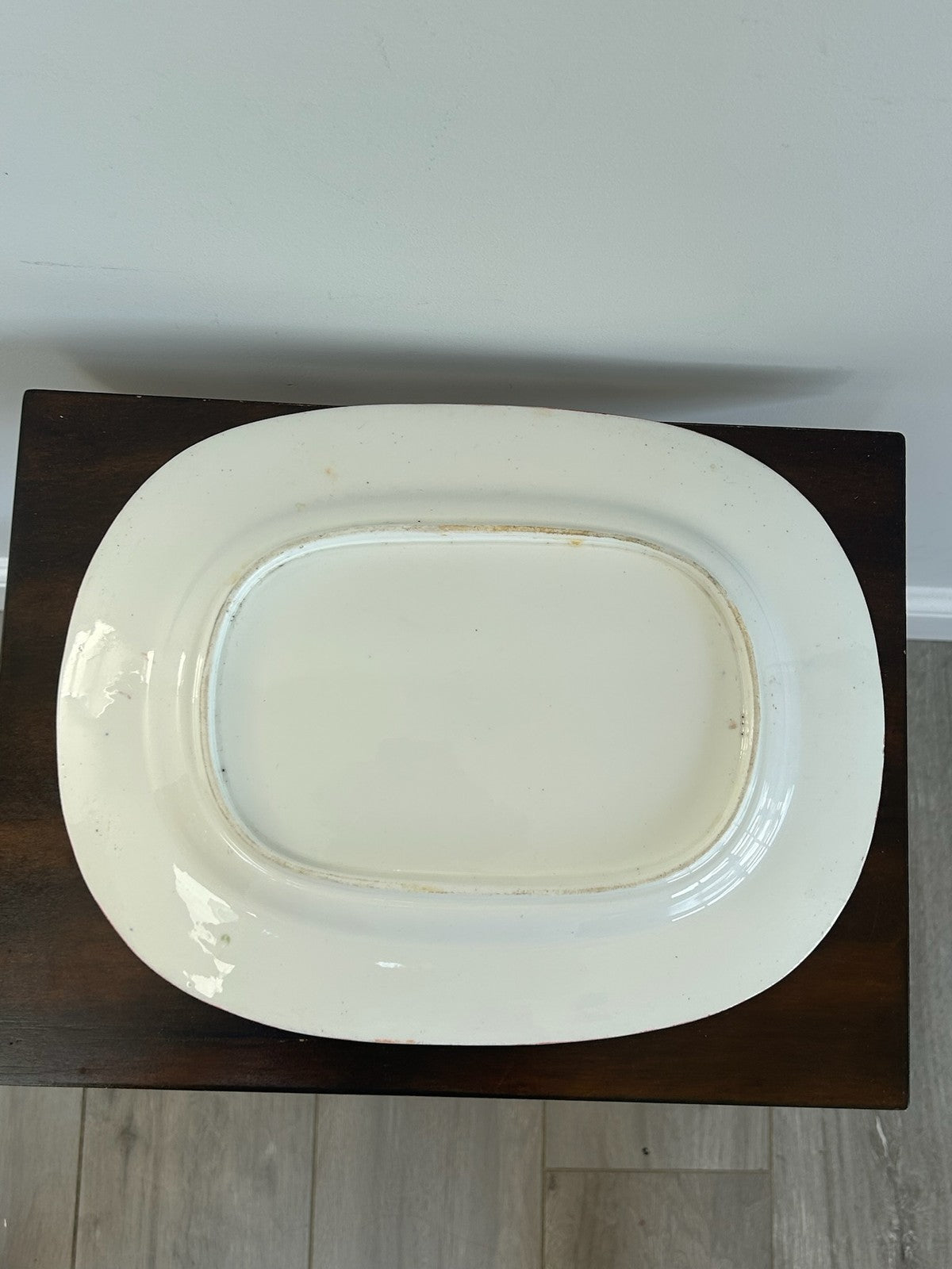 Imari Pattern Ironstone Oval Platter Floral Mason's Style 36x28cm7