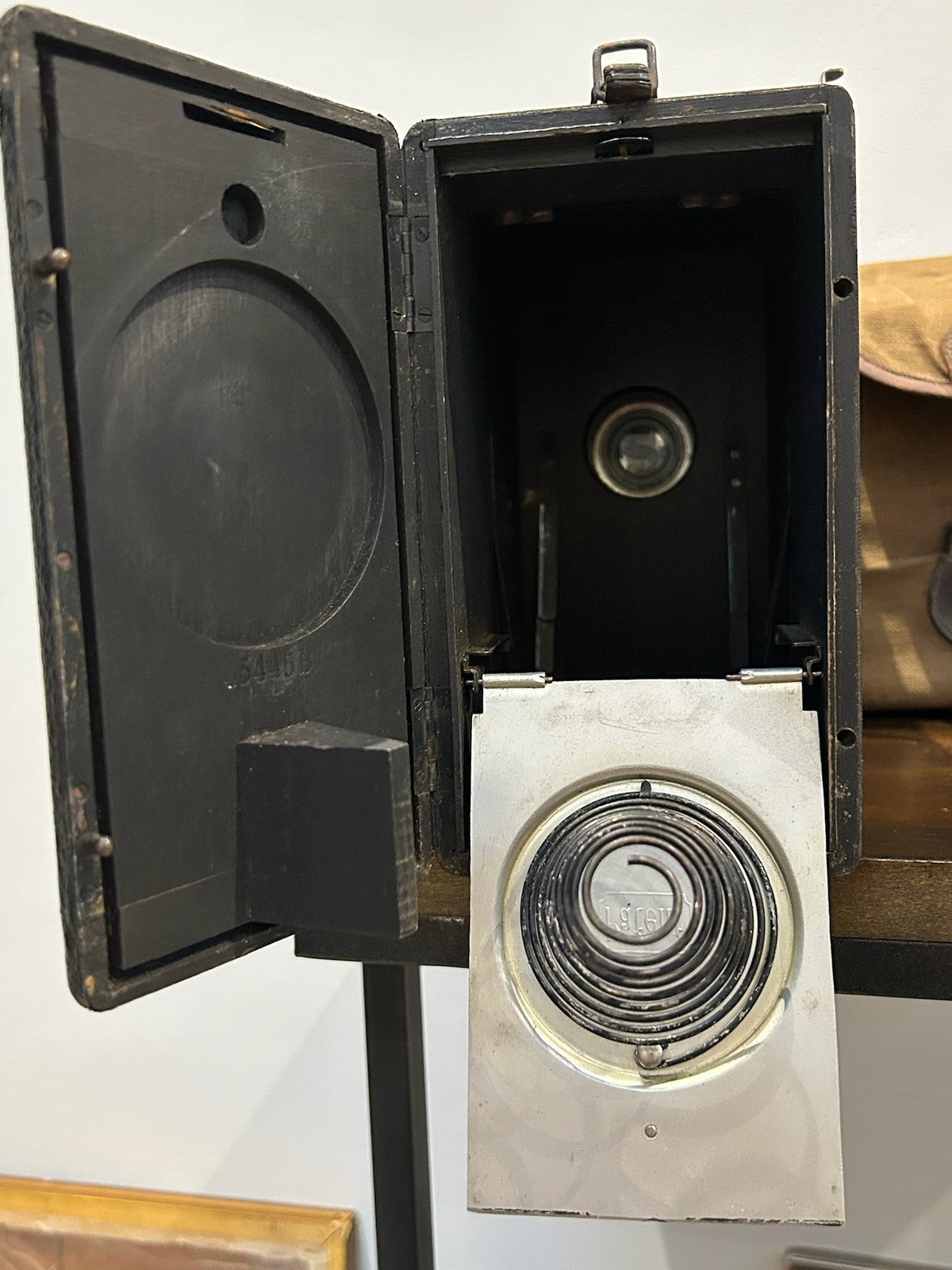 Antique Butcher Midg Falling Plate Camera Aldis Uno F.7.7 Anastigmat Case Plates8