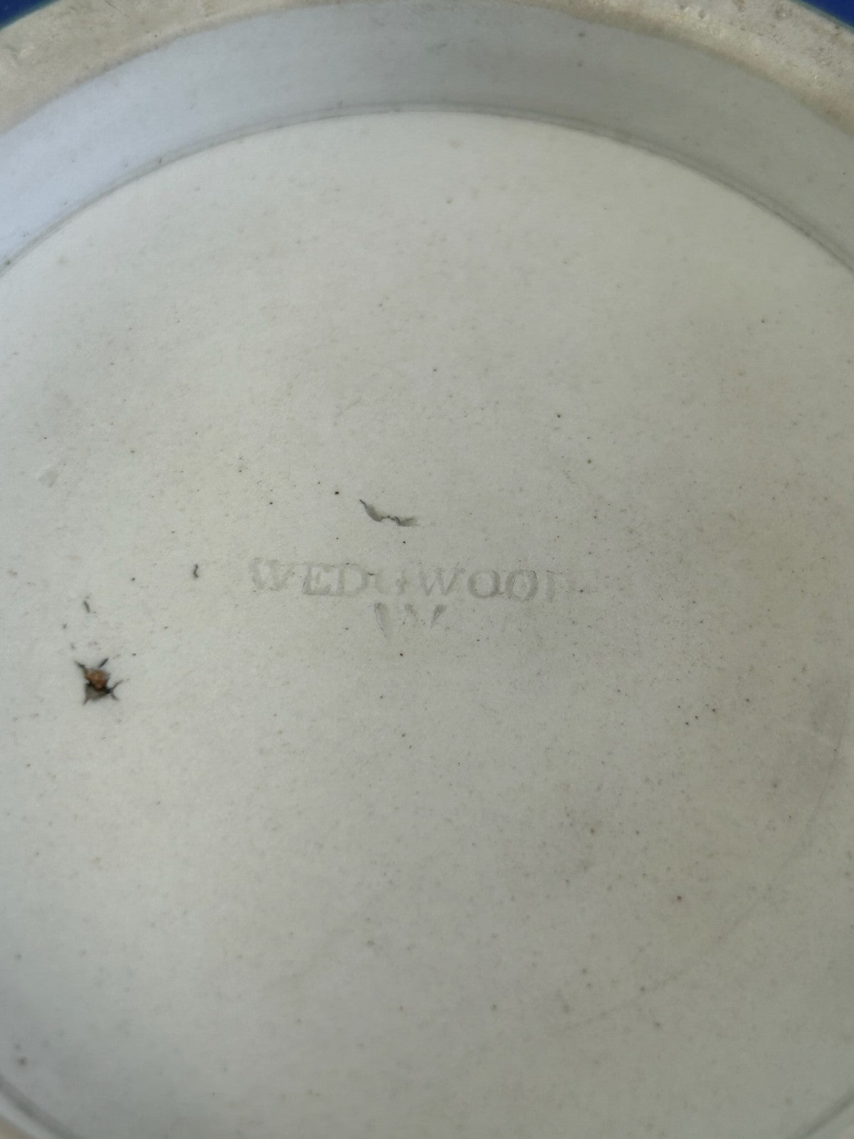 Wedgwood Dark Blue Jasperware Potpourri Bowl Early 19th Century Antique8