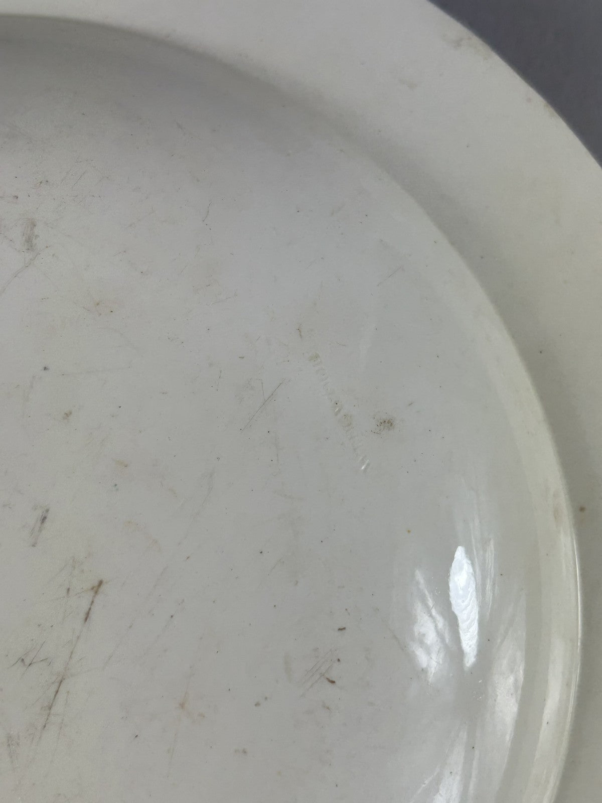 Antique Wedgwood Creamware Grapevine Border Dish, 25cm