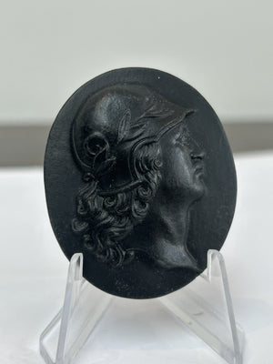 Wedgwood Black Basalt Portrait Medallion No.9 Edward I Kings of England c.1800