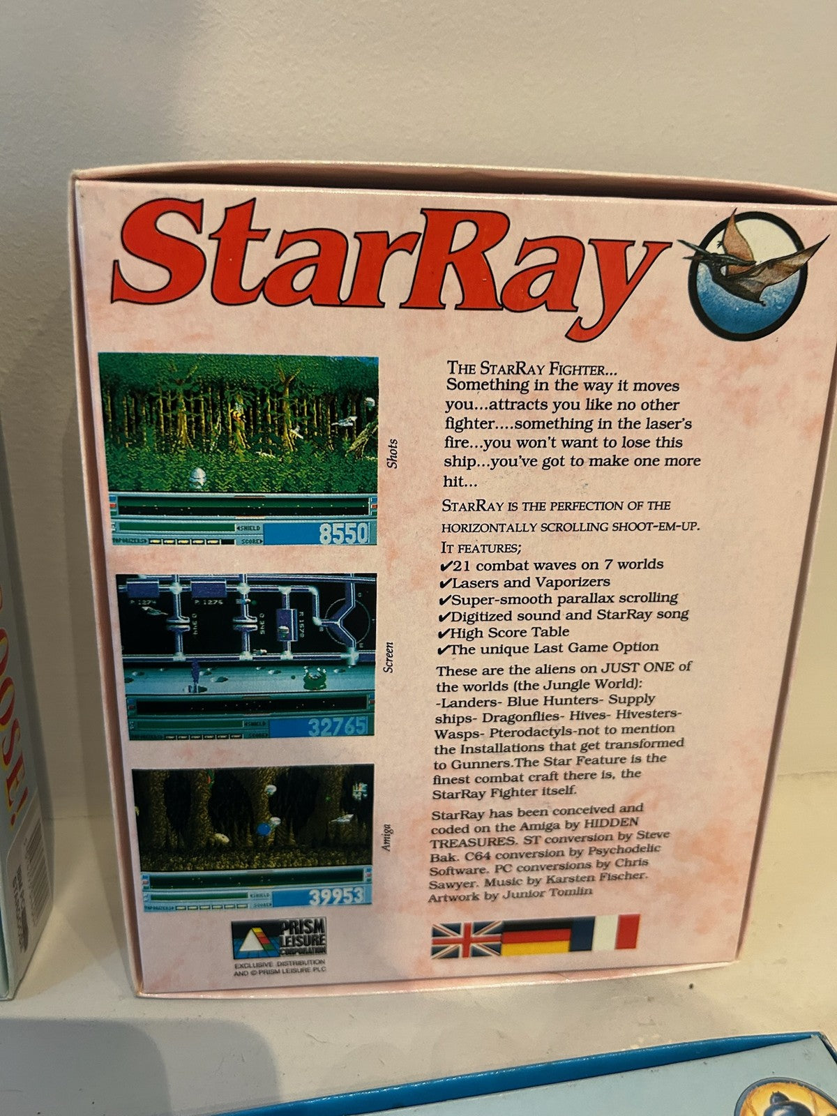 Logotron Big Box PC Games x4 StarRay Star Goose Archipelagos Eye of Horus IBM10