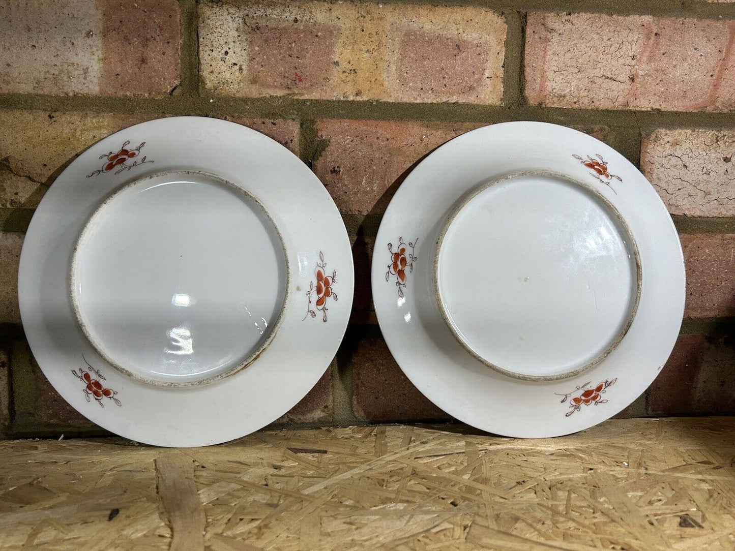 Offers - Chinese 18th Century Export Plate Pair Qianlong Plate Flower Bowl Rose