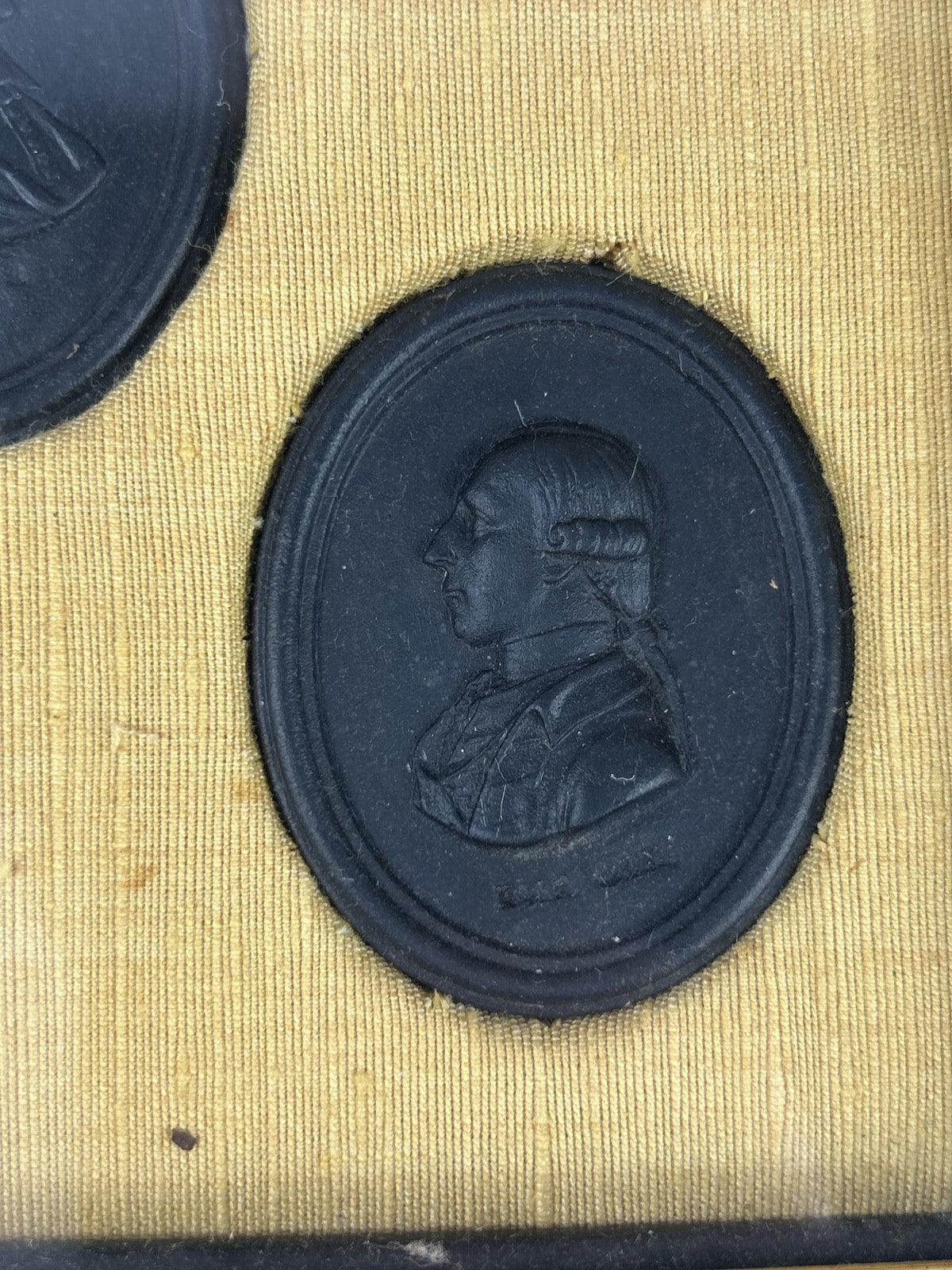 Rare Leeds Black Basalt Portrait Medallions, Set of Five c1780–90