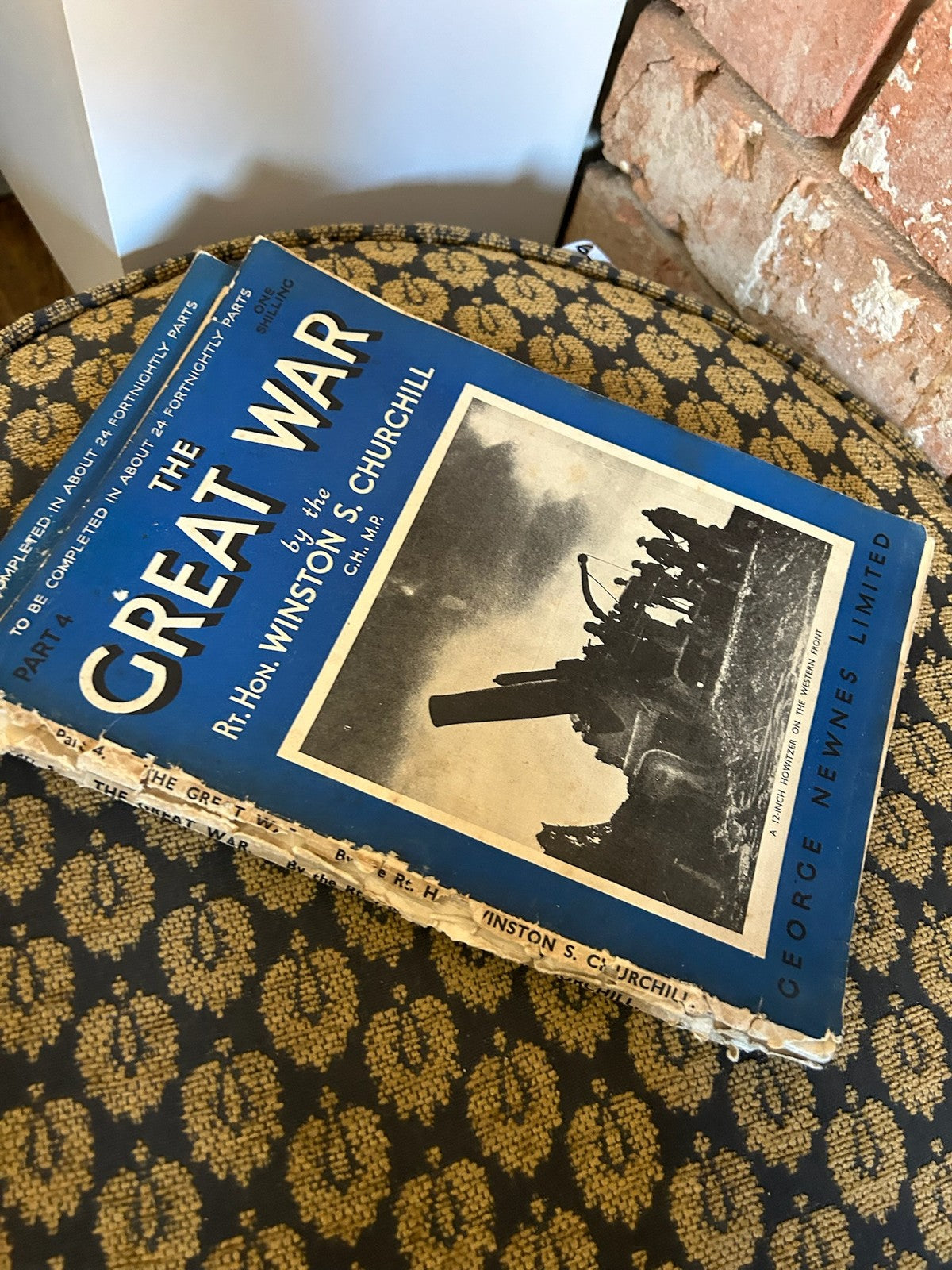 Churchill The Great War Newnes 1933 34 Partwork 22 of 26 Parts Original Wrappers10