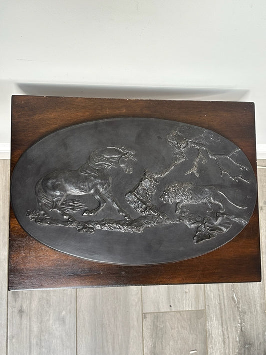 Wedgwood 'Frightened Horse' after George Stubbs Plaque Ltd Ed 12/200