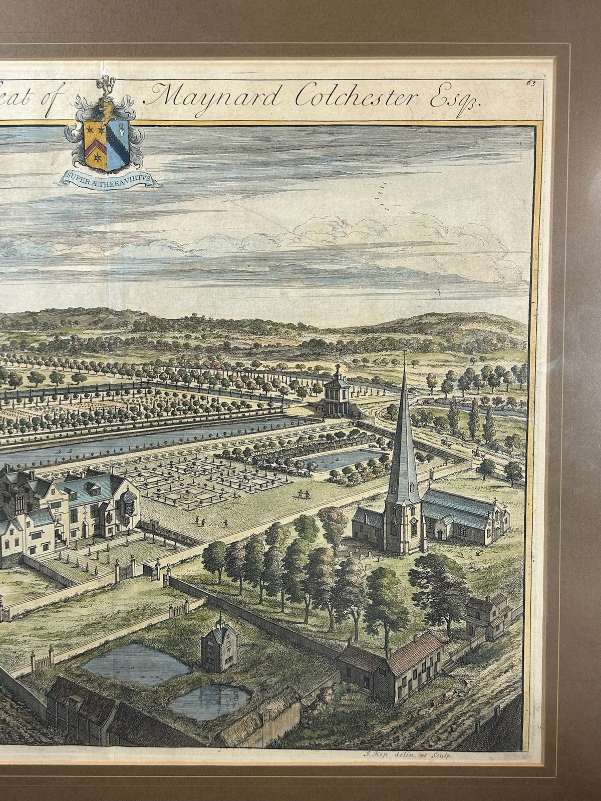 Johannes Kip Westbury Court Maynard Colchester Atkyns Gloucestershire Coloured5