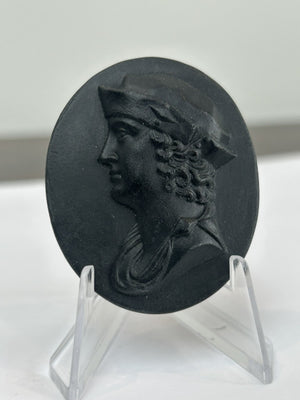 Wedgwood Black Basalt Portrait Medallion No.16 Edward IV Kings of England c.1800