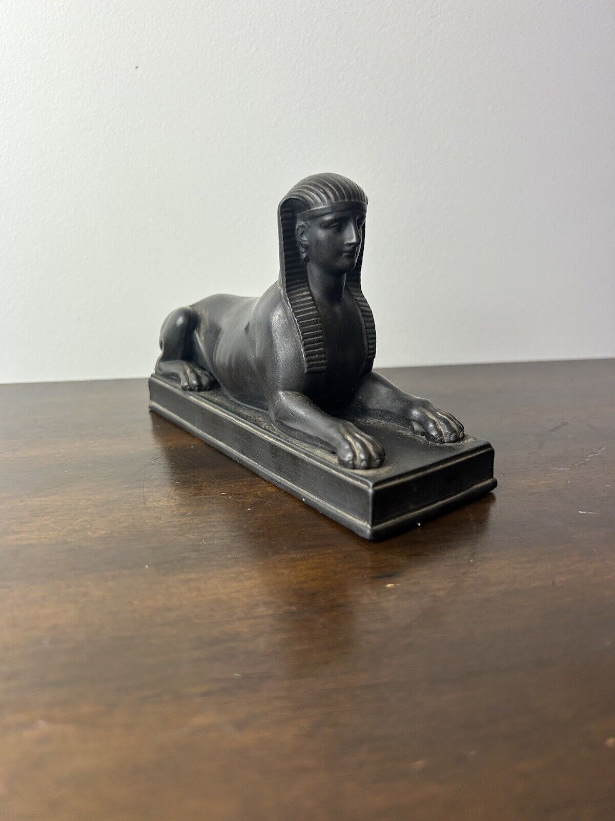 Wedgwood Basalt Egyptian Revival 1820 Basalt Sphinx Model