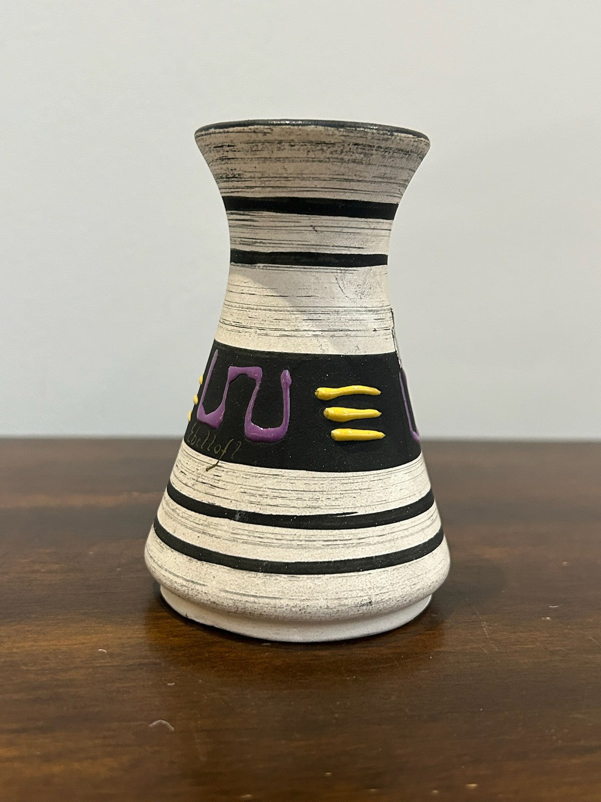 1960s Bay Pottery West German Vase Shape 506 Mid Century 10cm1