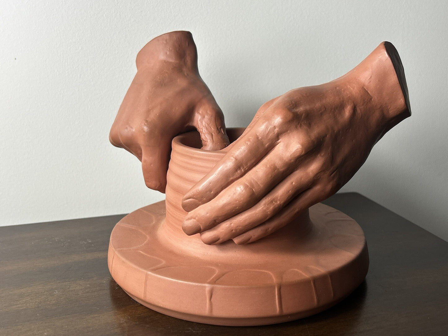 Wedgwood Hands of the Potter No.1 Terracotta Jasperware LE 500 Boxed4